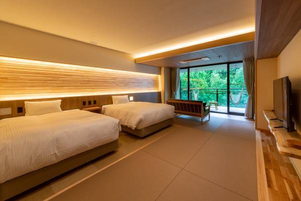 2021年OPENのコンセプトルームが人気No.1に。静かな里山で過ごす“おこもりステイ”【仙台・作並温泉ゆづくしSalon⼀の坊】