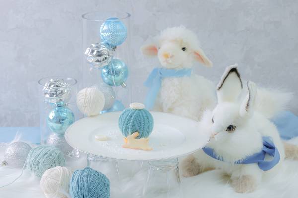 【大阪・心斎橋】ふわふわした雪山の真っ白い動物達がお出迎え！『クラシカルレディーのウィンターアフタヌーンティー』 期間限定販売