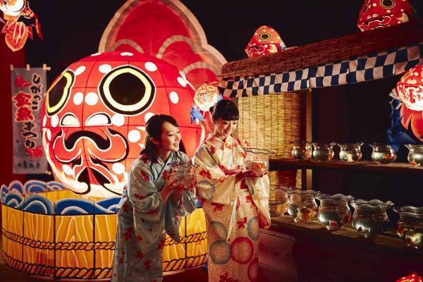 【青森屋】450個以上の金魚ねぷたに囲まれた「しがっこ金魚まつり」開催　～ポイの表面に運勢が浮かび上がる「ポイみくじ」が新登場～｜期間：2022年6月1日～8月31日