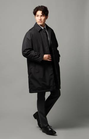 ＜ザ・スーツカンパニー＞ 今季“最強寒気”襲来！ コスパと保温性を両立　日本製高級ダウン「河田ダウン」× 吸湿発熱中綿「HEATES（ヒーテス）」　ダウンのモコモコ感を抑えたステンカラーコートを発売