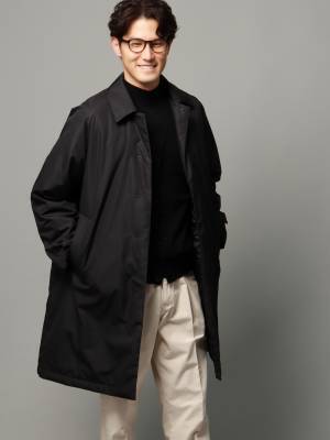 ＜ザ・スーツカンパニー＞ 今季“最強寒気”襲来！ コスパと保温性を両立　日本製高級ダウン「河田ダウン」× 吸湿発熱中綿「HEATES（ヒーテス）」　ダウンのモコモコ感を抑えたステンカラーコートを発売