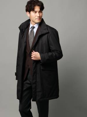 ＜ザ・スーツカンパニー＞ 今季“最強寒気”襲来！ コスパと保温性を両立　日本製高級ダウン「河田ダウン」× 吸湿発熱中綿「HEATES（ヒーテス）」　ダウンのモコモコ感を抑えたステンカラーコートを発売