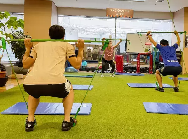 ジム初心者に向けて新たなフィットネススクールを導入