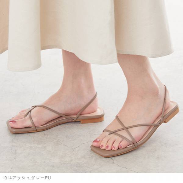 ≪2022年春夏新作≫華奢魅せが叶う！新作ストラップサンダル