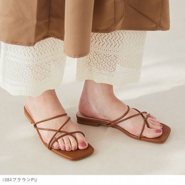 ≪2022年春夏新作≫華奢魅せが叶う！新作ストラップサンダル