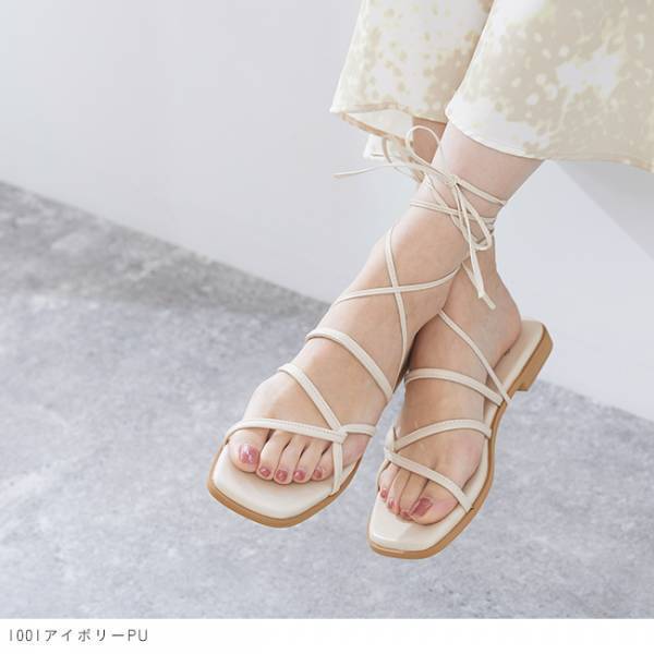 ≪2022年春夏新作≫華奢魅せが叶う！新作ストラップサンダル