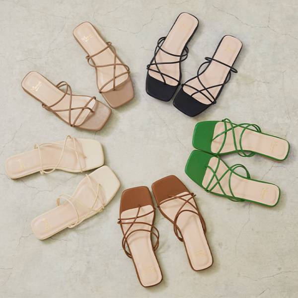 ≪2022年春夏新作≫華奢魅せが叶う！新作ストラップサンダル