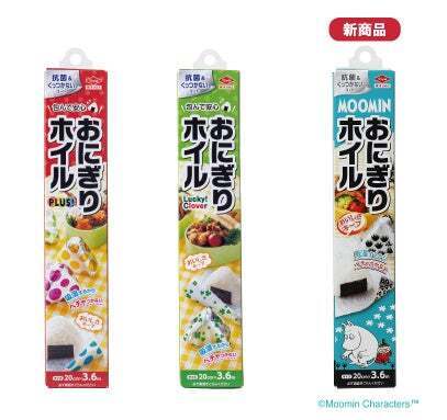 ＭＯＯＭＩＮおにぎりホイル新発売！いつものランチをムーミンの仲間たちと一緒に♪いつものおにぎりを包むだけ！ムーミンと仲間たちが楽しいランチタイムを演出します♪