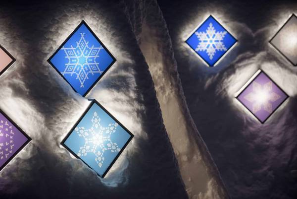 【界 津軽】藍色に染まる薄暮の中で その日降る雪に合わせた限定酒を愉しむ 「津軽七雪かまくらアペロ」開催｜期間：2023年2月1日〜2023年2月28日