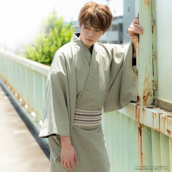 【京都きもの町×美男子図鑑】京都きもの町の男性着物に新色登場！モデルに西ヶ谷涼太さんを起用