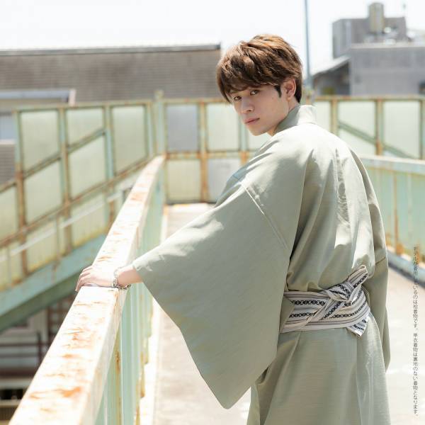 【京都きもの町×美男子図鑑】京都きもの町の男性着物に新色登場！モデルに西ヶ谷涼太さんを起用