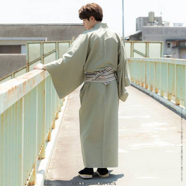 【京都きもの町×美男子図鑑】京都きもの町の男性着物に新色登場！モデルに西ヶ谷涼太さんを起用