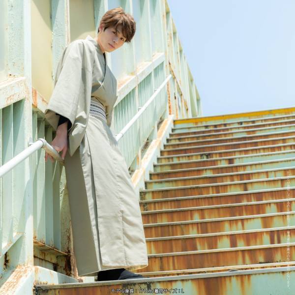【京都きもの町×美男子図鑑】京都きもの町の男性着物に新色登場！モデルに西ヶ谷涼太さんを起用
