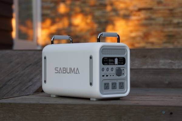 【期間限定】美しすぎるポータブル電源 SABUMAが蔦屋家電＋にて実機展示開始。
