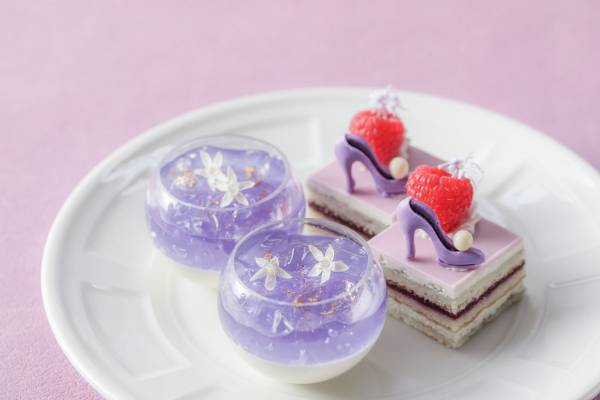 トレンドカラー“パープル”がテーマのプリンセススイーツに心ときめく！「プリンセスアフタヌーンティー～Lovely Purple～」販売