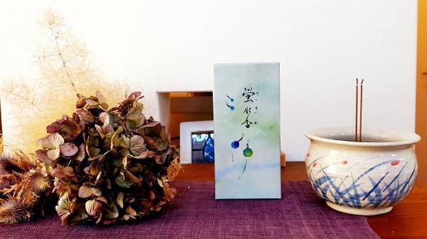 我が国初のオーガニック線香