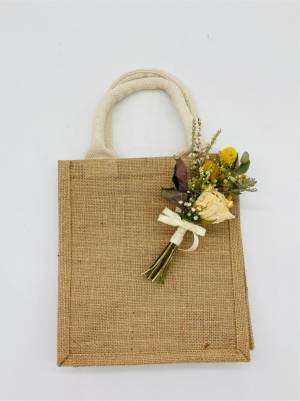 【フラワーロス削減】「ドライフラワーのコサージュバッグをつくろう」無印良品各店にてワークショップを開催しました！