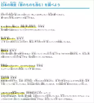【学研キッズネット×財務省】租税教育にも活用できる「税金×自由研究」特集ページ公開もいよいよ8月31日まで！