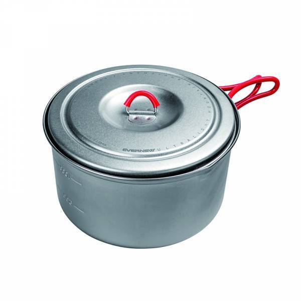 アウトドアでの料理に最適な新商品の軽量平ナベ「Ti U.L. Pot」が、累計販売数3000個を達成！