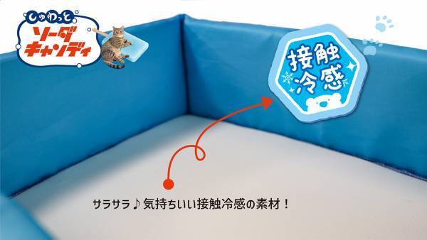 【ドギーマンハヤシ株式会社】『ステイホーム』で猫ちゃんと夏を楽しむ♪　猫ちゃんの夏専用ベッド『ひんにゃり　おやつタイム』シリーズが新発売！