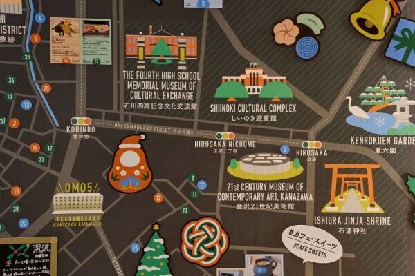 【OMO5金沢片町】金沢の伝統工芸品「金箔」をテーマにしたイベント「金箔クリスマス」開催中！｜期間：2022年12月1日～25日