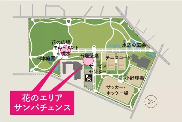 「府中の森公園×サンパチェンスー花と光のムーブメントー」7月23日～8月21日開催