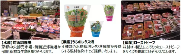 京都市北区にライフ初出店！毎日のお買い物に幸せが見つかるお店が誕生　4/27(水)、「ライフ堀川北山店」がオープン！