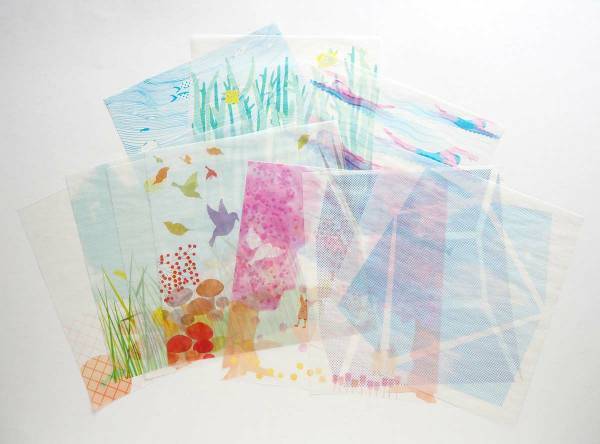 大好きな紙を最後まで大切に使いたい！カレンダーの紙を再利用したサステナブルな商品『グラシンペーパーセット』の販売スタート！