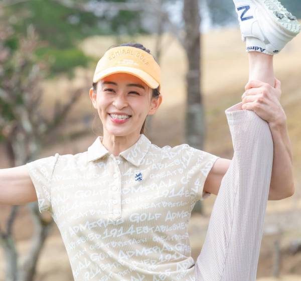 田中理恵1年ぶりに参戦！しなやかな身体をいかしたショットを披露！「ゴルフ女子 ヒロインバトル」5月1日（日）夕方6時30分 BS12で放送！