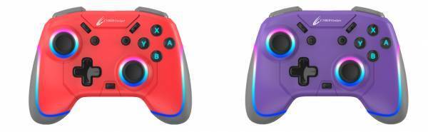 人気の本格派ゲーミングコントローラーとセミハードケースの新色「緋色」「菫色」が数量限定で新登場！