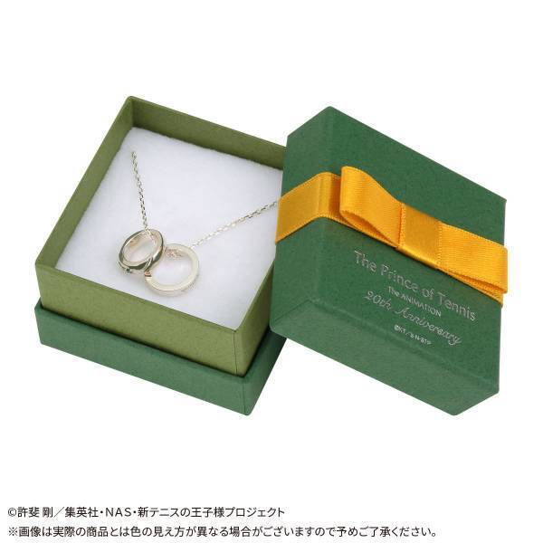 テレビアニメ『テニスの王子様』シリーズ20周年記念　シルバーネックレス第二弾　8/23（火）から受注開始！