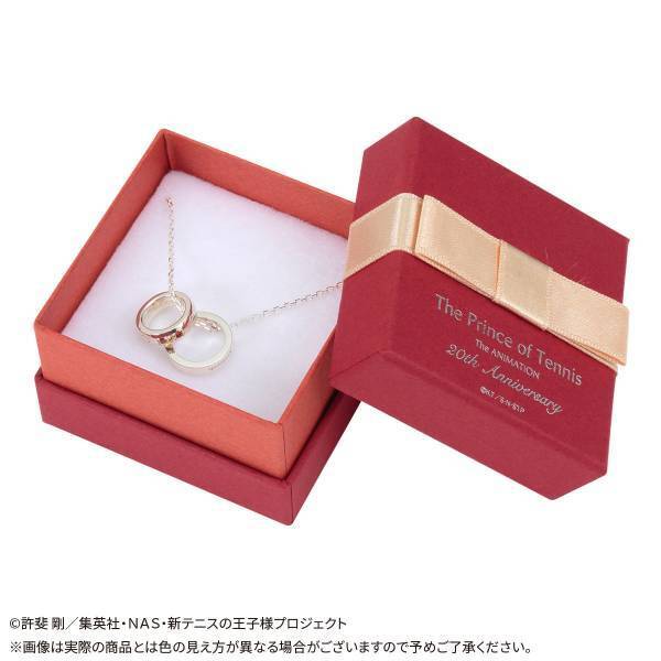 テレビアニメ『テニスの王子様』シリーズ20周年記念　シルバーネックレス第二弾　8/23（火）から受注開始！