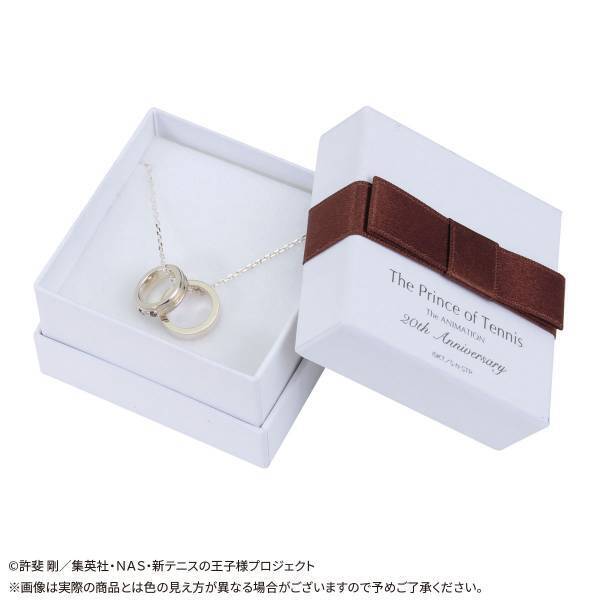 テレビアニメ『テニスの王子様』シリーズ20周年記念　シルバーネックレス第二弾　8/23（火）から受注開始！