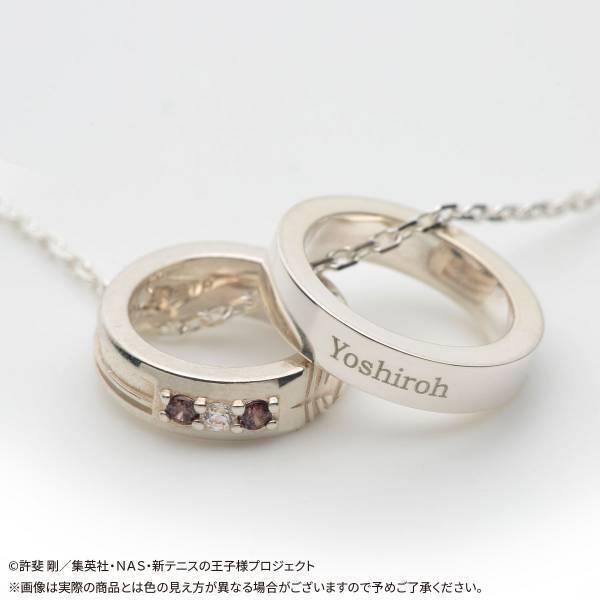 テレビアニメ『テニスの王子様』シリーズ20周年記念　シルバーネックレス第二弾　8/23（火）から受注開始！