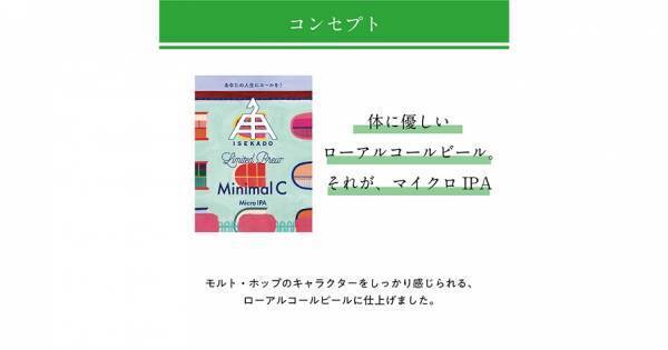 【三重県・ISEKADO】体に優しい2％のローアルコールビール『Minimal C』を本数限定発売