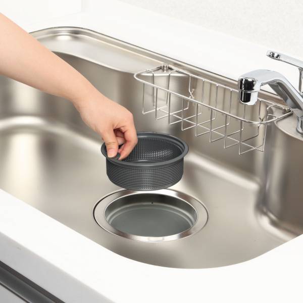 抗菌・ぬめり防止加工の、キッチン排水口『ゴミカゴ』『防臭ワン』を新発売！