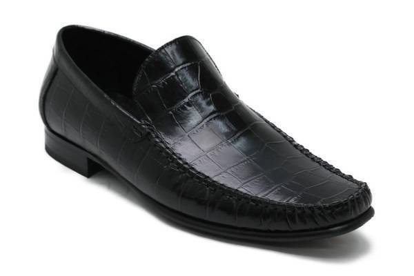 イタリア発『カルツォレリア トスカーナ』人気定番スリッポン！クロコの型押しで華やかさをプラス