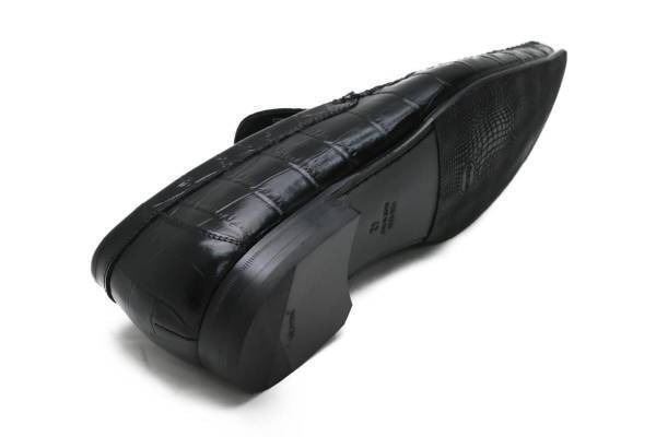 イタリア発『カルツォレリア トスカーナ』人気定番スリッポン！クロコの型押しで華やかさをプラス