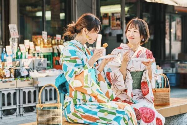 【OMO7旭川】北海道の“銀座”を浴衣で食べ歩く「レトロ商店街 浴衣で銀ブラツアー」開催｜期間：2022年6月1日～8月31日