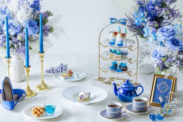 “ブルーカラー”が大好評！ 暑い夏にも嬉しい爽やかスイーツが勢揃い「プリンセスアフタヌーンティー～Royal Blue～」販売期間延長