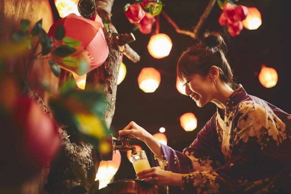 【青森屋】りんごをテーマにした「じゃわめぐりんご祭り」開催～「巨大りんご灯篭」と灯篭制作体験「私(わ)だげのりんごっこ作り」も新しく追加～｜期間：2022年9月1日～11月28日