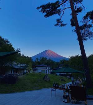 宿泊者限定　月に一度の「満月Bar」開催～焚火を囲んで月夜を楽しむ満月Bar～
