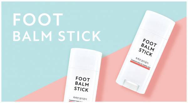 韓国生まれのスティックバーム。削らないかかとケア「フットバームスティック」発売