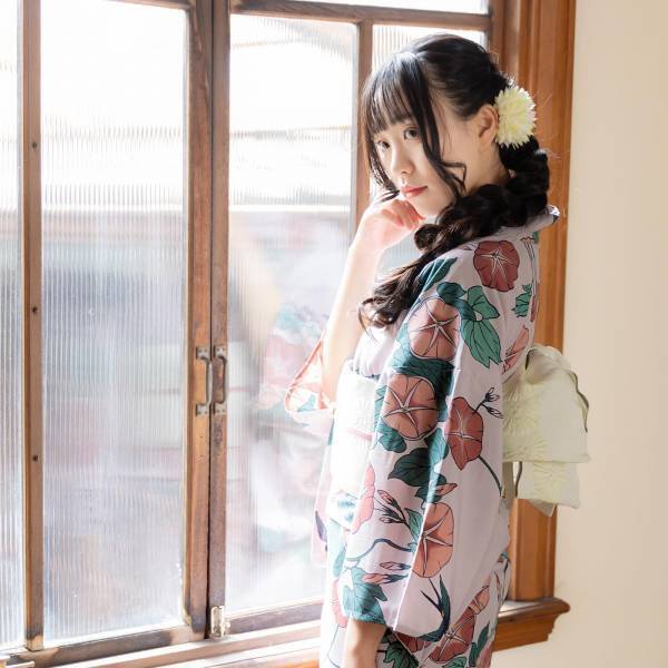 【京都きもの町×美少女図鑑】4/21情報解禁。2022年新作オリジナルゆかたモデルに安中榛名さんを起用