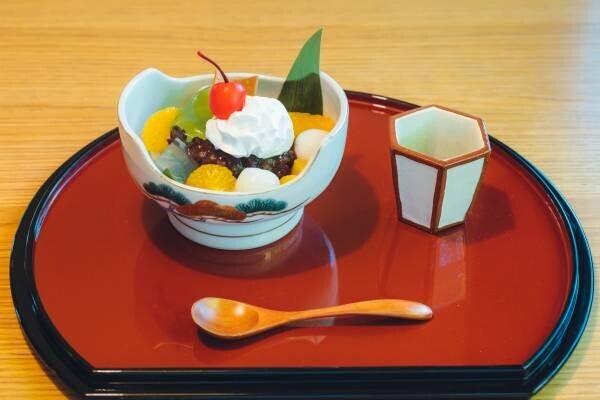 京都の和モダンカフェ「eXcafe（イクスカフェ）」が夏季限定新商品  初のあんみつを発表