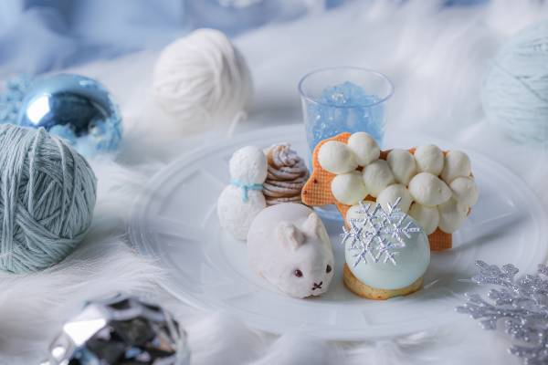 【兵庫・芦屋】‟ひつじ”形のクッキーや‟うさぎ”モチーフのマドレーヌなどをご用意『クラシカルレディーのウィンターアフタヌーンティー』開催