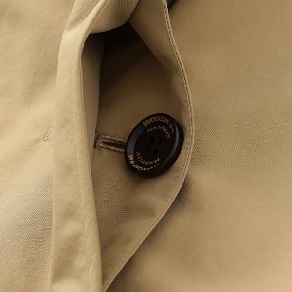 ウェザーアイテム・スペシャリティブランド＆ストア『HANWAY(ハンウェイ)』と老舗コート専業ブランド『SANYOCOAT（サンヨーコート）』とのコラボーレーション・レインコート