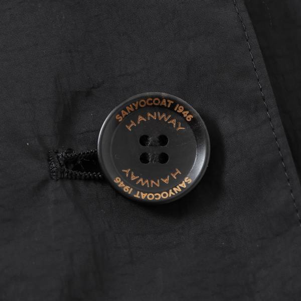 ウェザーアイテム・スペシャリティブランド＆ストア『HANWAY(ハンウェイ)』と老舗コート専業ブランド『SANYOCOAT（サンヨーコート）』とのコラボーレーション・レインコート