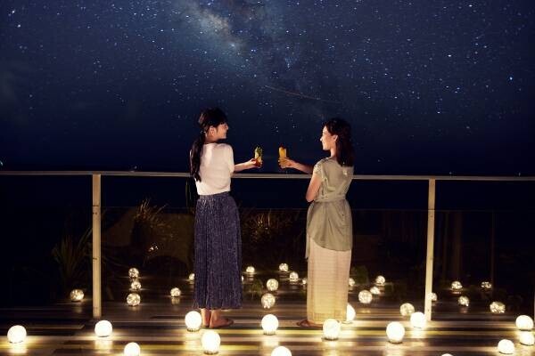 【リゾナーレ小浜島】日本最南端で星空とお酒を楽しむイベント 「ガジュマル Rooftop Bar」開催｜期間：2022年3月1日～4月20日