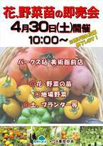 4/30(土)砧公園にてJA東京中央による地場野菜・苗の販売を実施します！